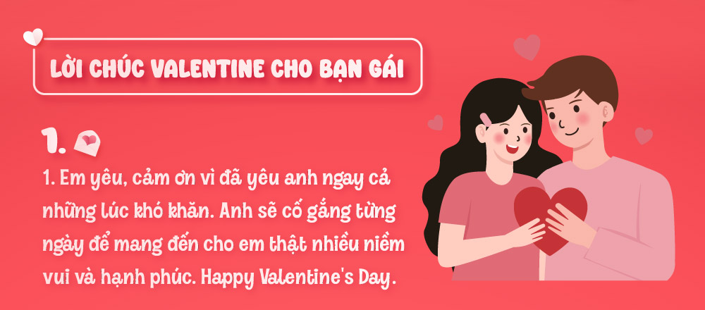 câu chúc valentine cho người yêu ngắn gọn - Hình 2