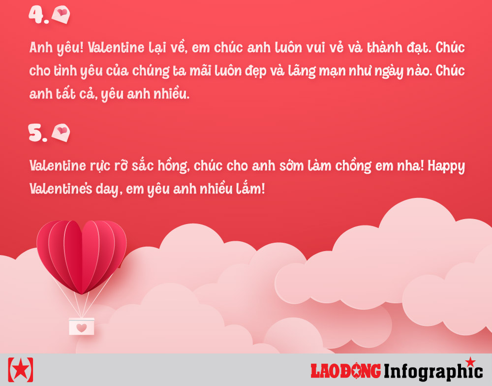câu chúc valentine cho người yêu ngắn gọn - Hình 5