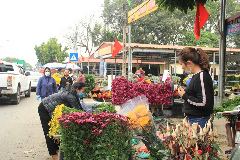 chợ hoa mê linh hà nội - Hình 3