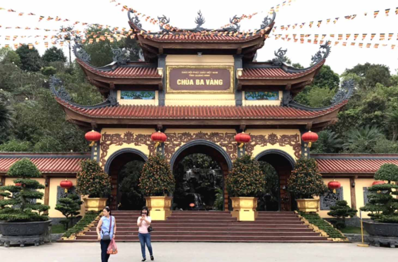 chùa ba vàng mới nhất hôm nay - Hình 3