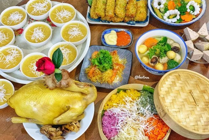 cỗ cúng rằm tháng 7 - Hình 4