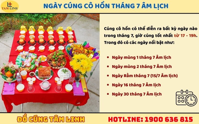 cúng cô hồn tháng 7 ngày nào - Hình 2