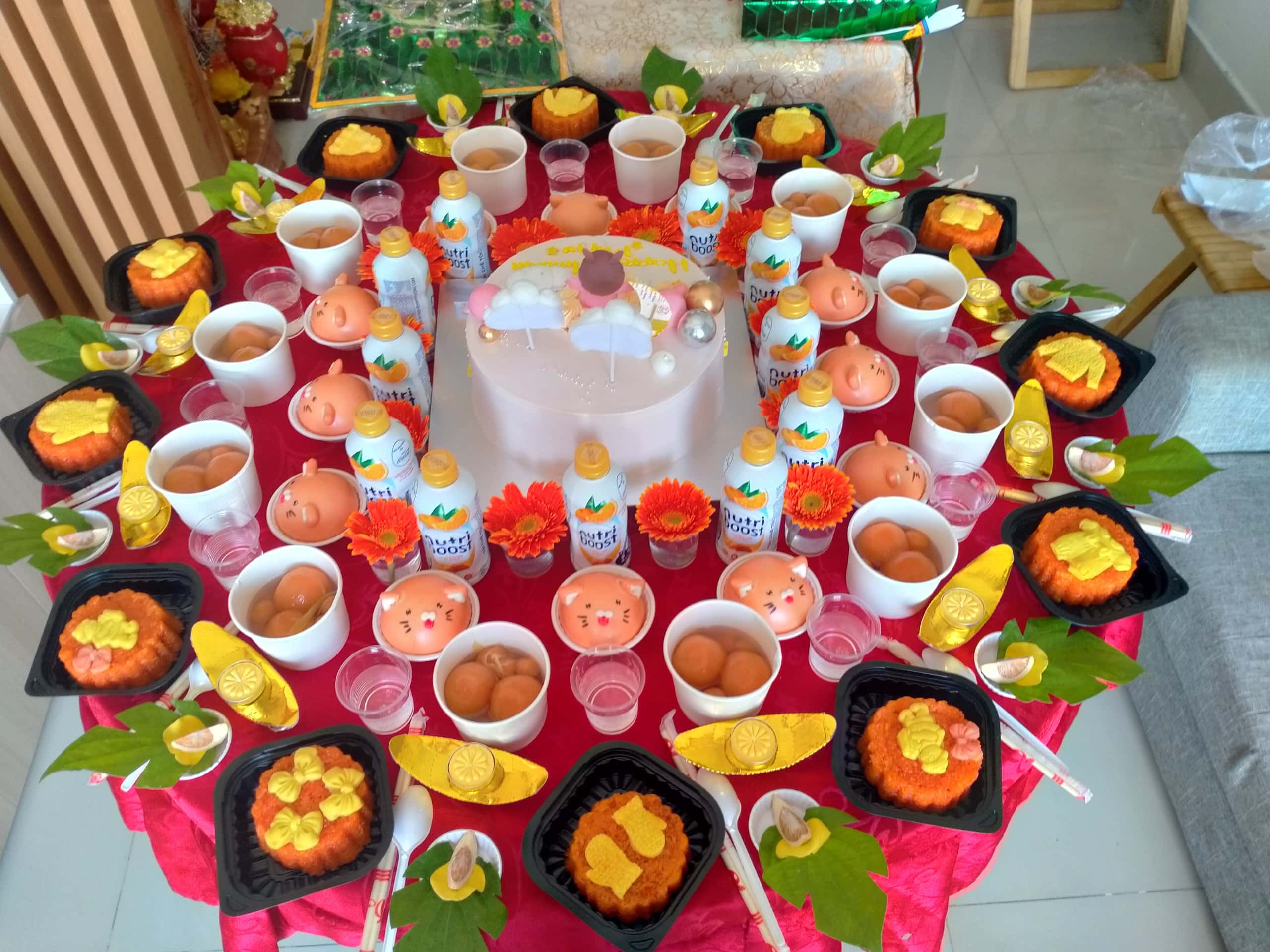 cúng đầy tháng bé gái gồm những gì - Hình 2