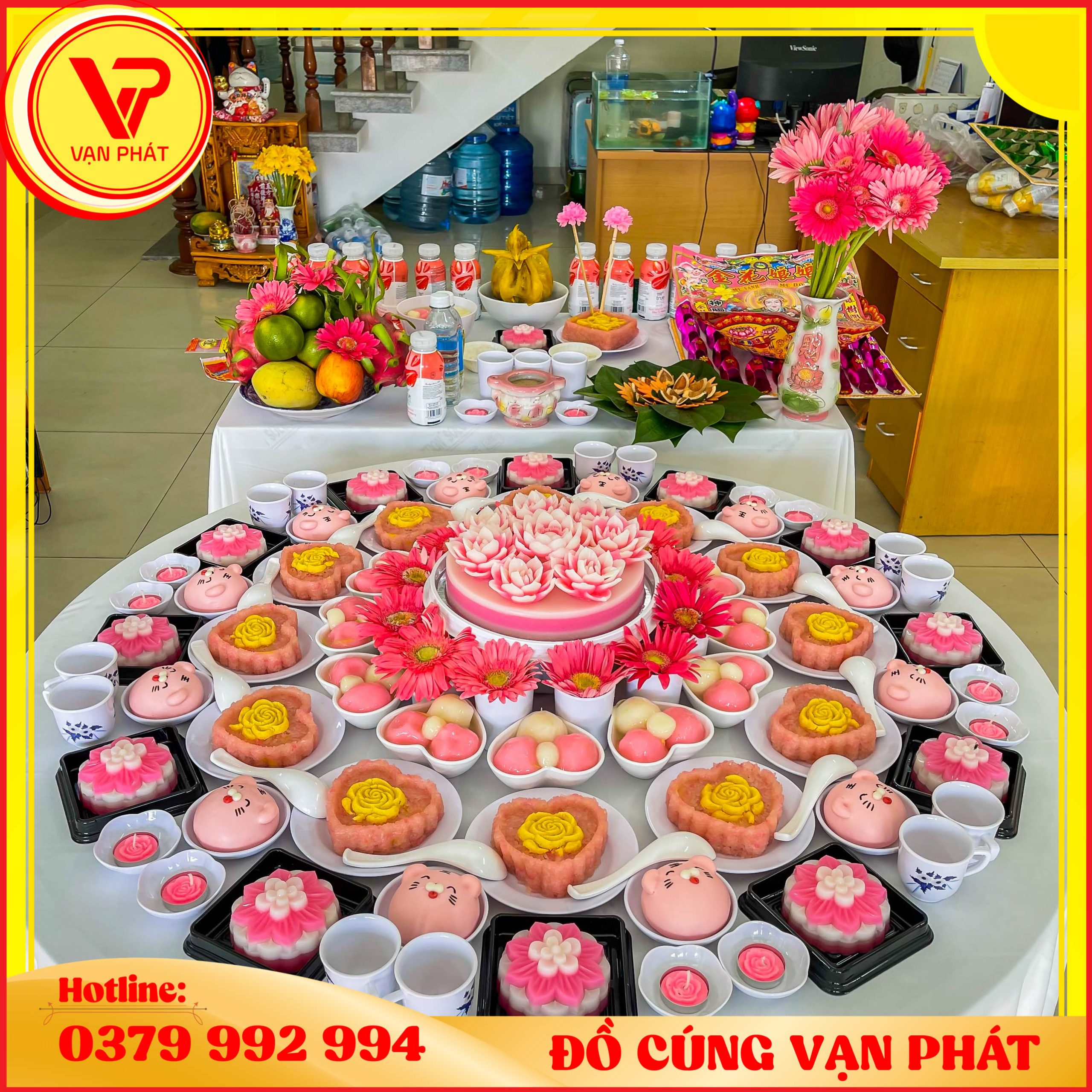 cúng đầy tháng bé gái