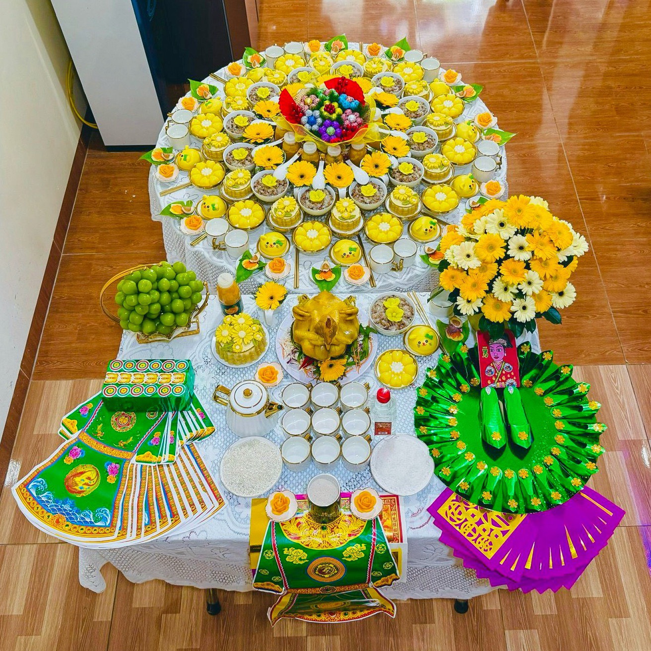 cúng đầy tháng bé trai - Hình 4