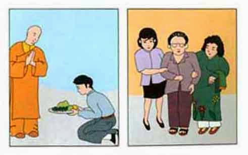 cúng dường tam bảo - Hình 2