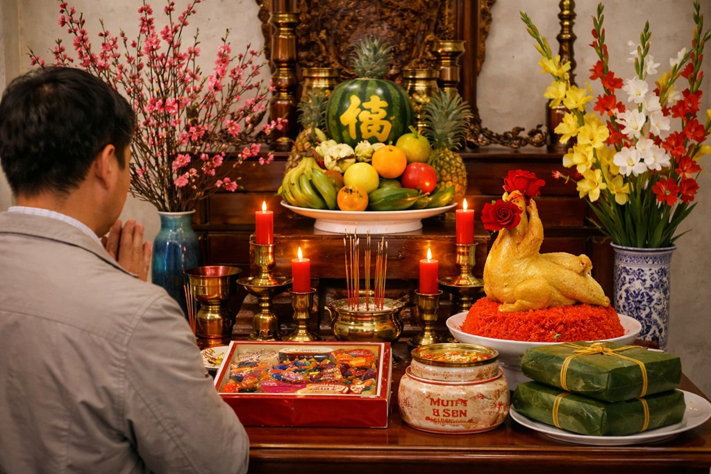cúng giao thừa