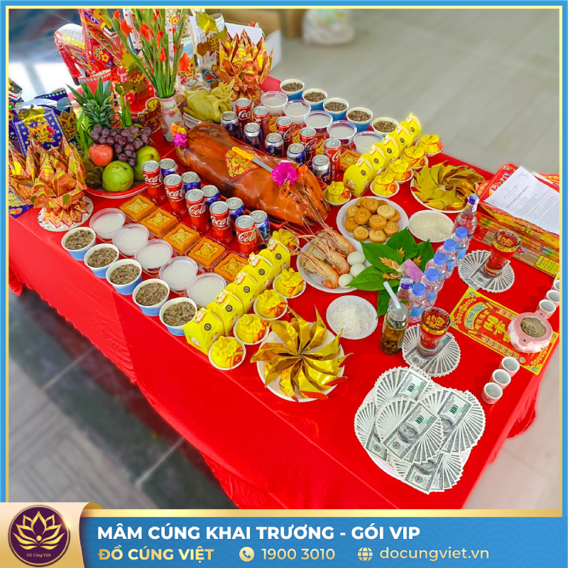 cúng khai trương đầu năm gồm những gì - Hình 3