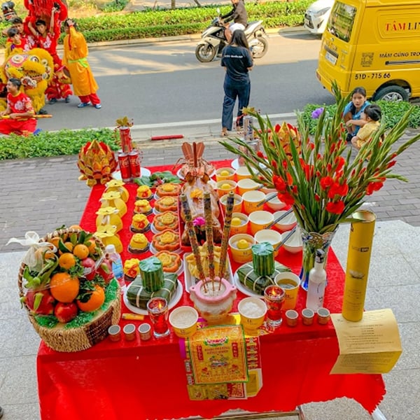 cúng khai trương gồm những gì