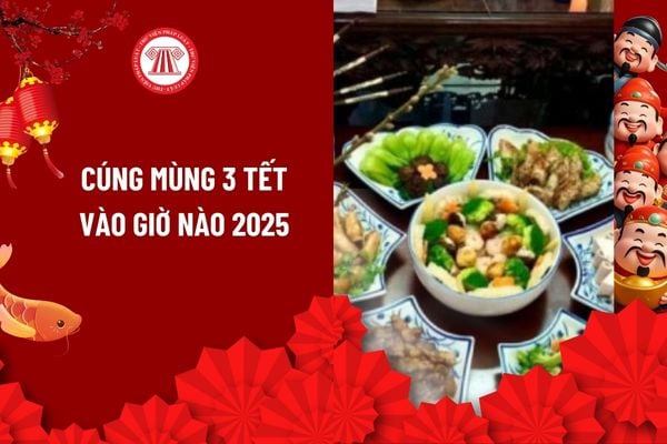 cúng mùng 3 tết vào giờ nào