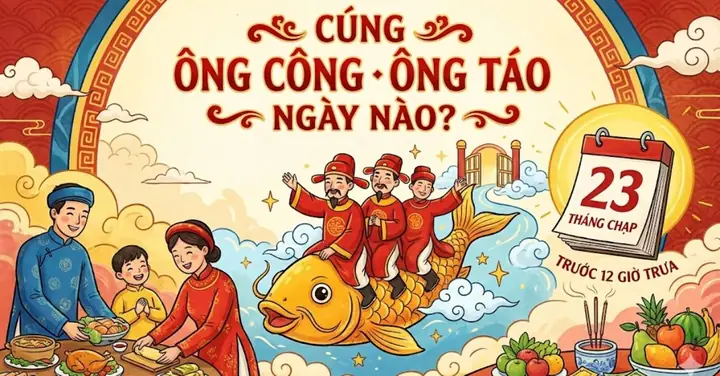 Cúng Ông Công Ông Táo: Ngày Giờ Đẹp Và Cách Thực Hiện Chuẩn Cúng Ông Công Ông Táo: Ngày Giờ Đẹp Và Cách Thực Hiện Chuẩn