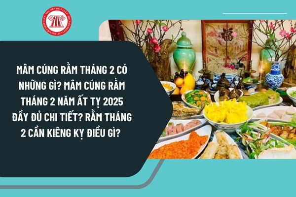 cúng rằm tháng 2