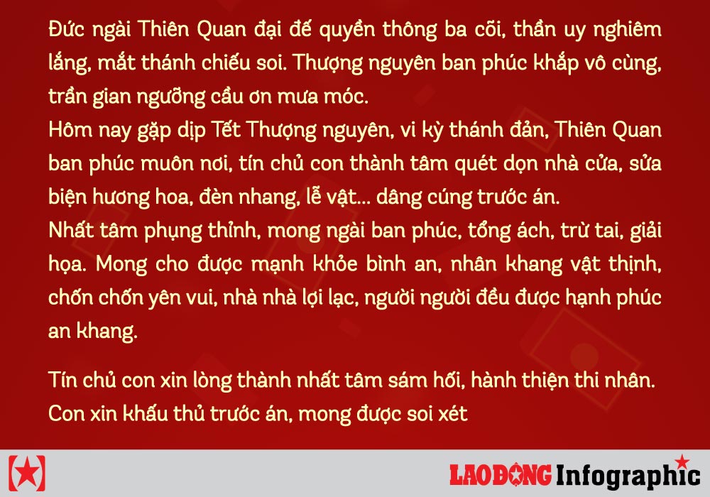 cúng rằm tháng giêng văn khấn - Hình 3