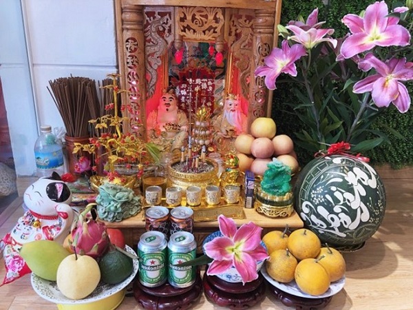 cúng thần tài mùng 1