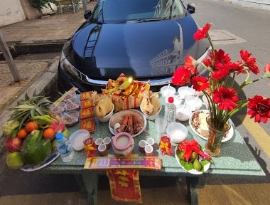 cúng xe cuối năm - Hình 4