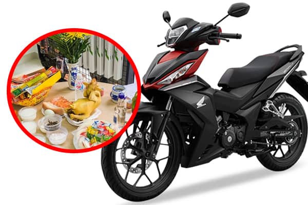 cúng xe máy mới mua - Hình 5