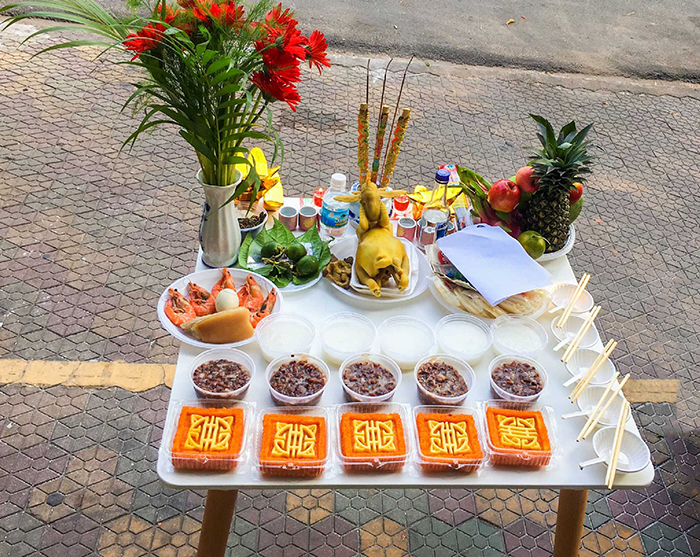 cúng xe mới cần những gì