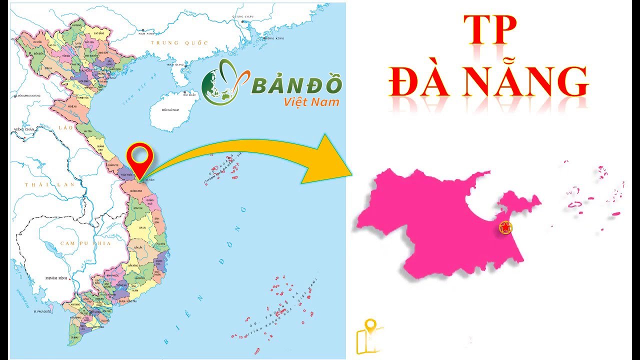 đà nẵng trên bản đồ việt nam - Hình 3