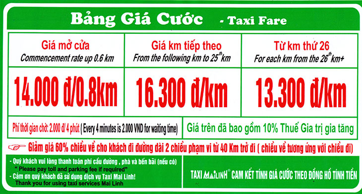 đi taxi 30km bao nhiêu tiền - Hình 3