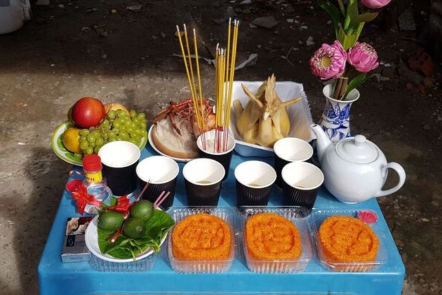 đồ cúng động thổ