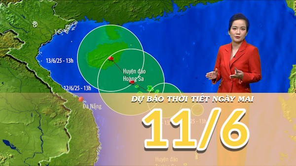 dự báo thời tiết ngày 11 tháng 6 - Hình 5
