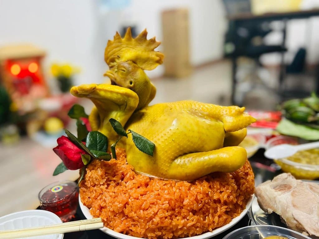 gà cúng giao thừa - Hình 3