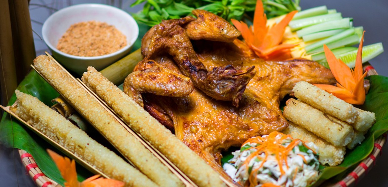 gà nướng cơm lam đà nẵng - Hình 3