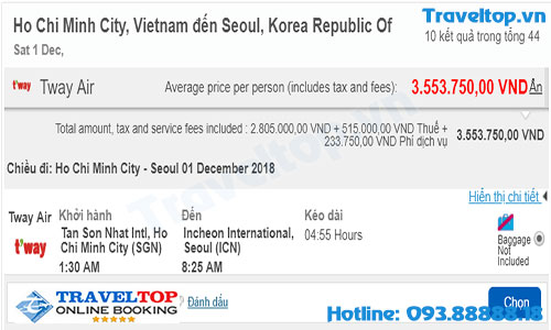 giá vé máy bay từ tphcm đi hàn quốc - Hình 4