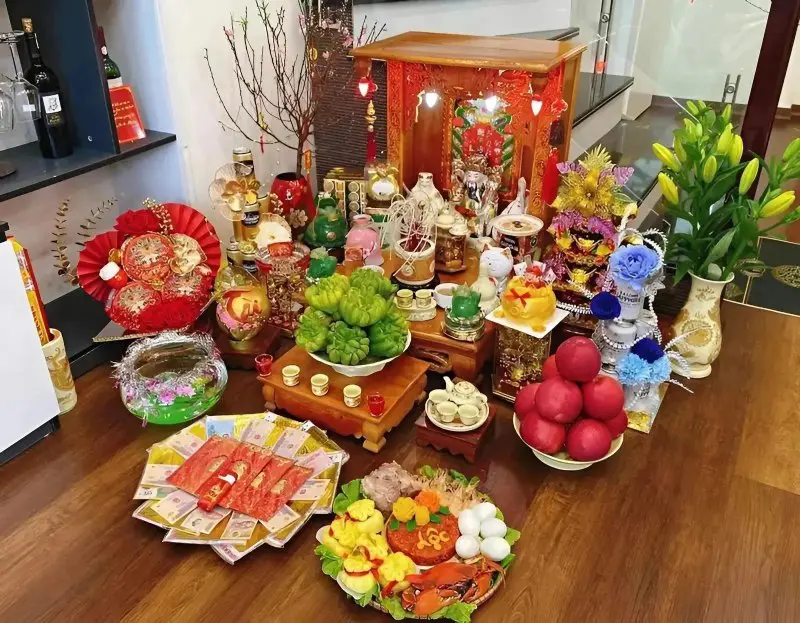 giờ cúng thần tài