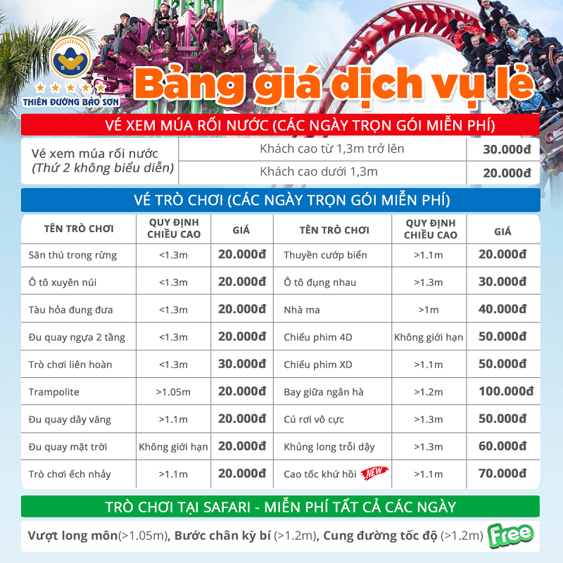 giờ mở cửa thiên đường bảo sơn - Hình 4