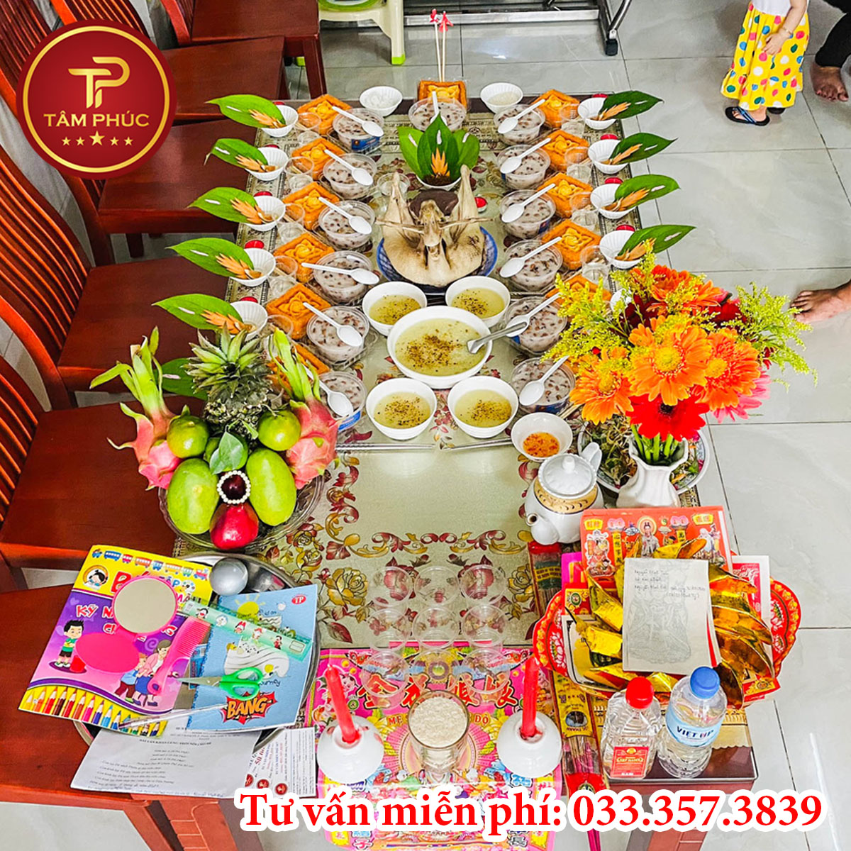gợi ý mâm cúng đầy tháng bé trai - Hình 3