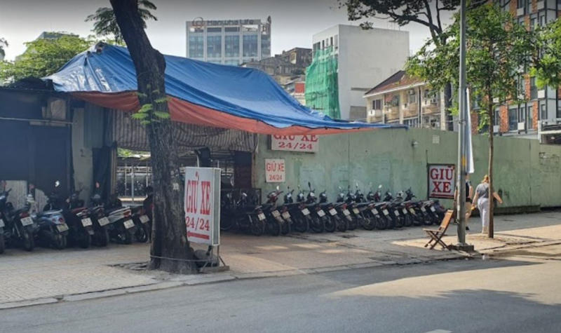 gửi xe phố đi bộ nguyễn huệ