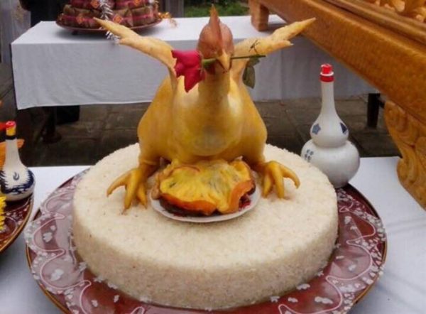 hình ảnh gà cúng đẹp