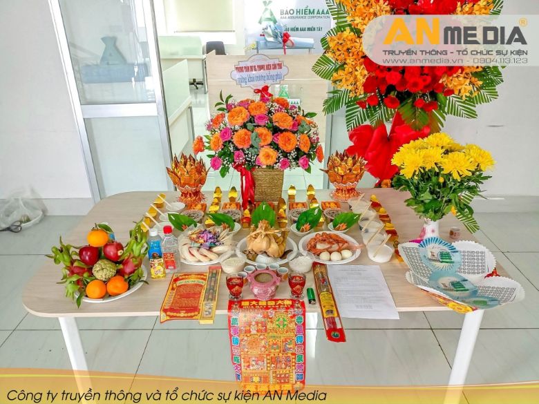 hình ảnh mâm cúng khai trương - Hình 3