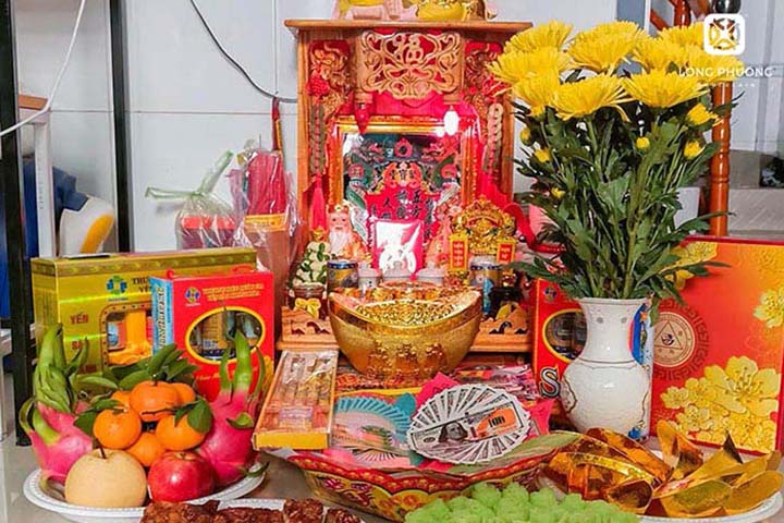 hoa cúng thần tài - Hình 3