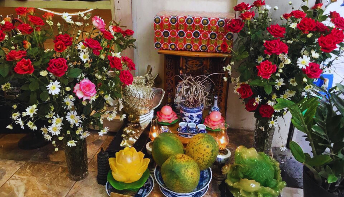 hoa cúng thần tài - Hình 5