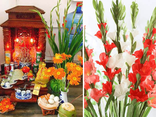 hoa cúng thần tài