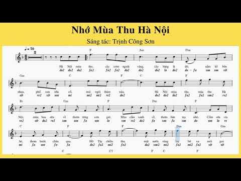hợp âm nhớ mùa thu hà nội - Hình 2