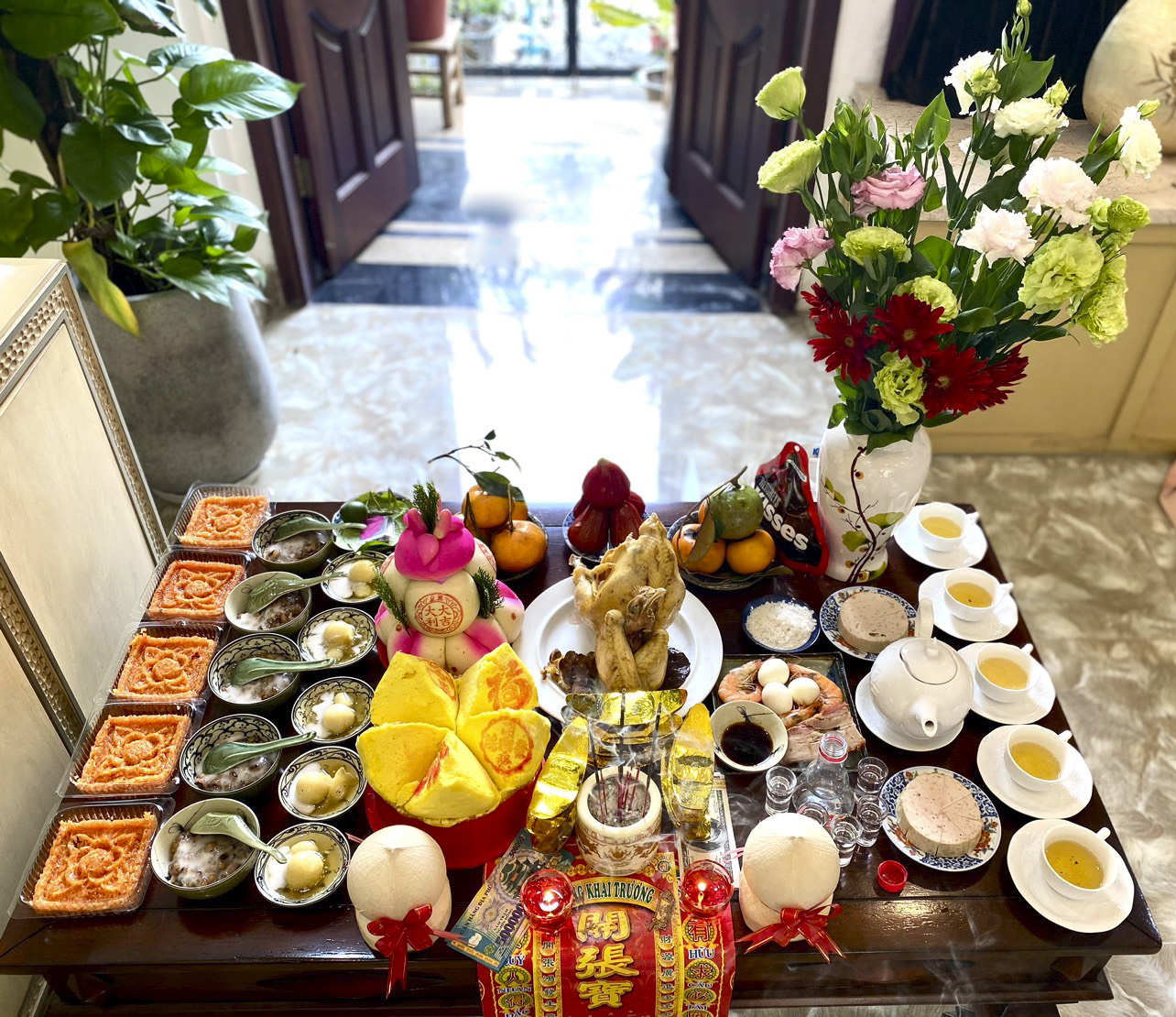 khai trương cúng gì - Hình 2