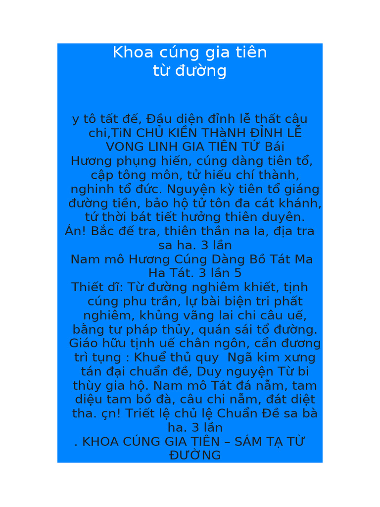 khoa cúng gia tiên - Hình 2
