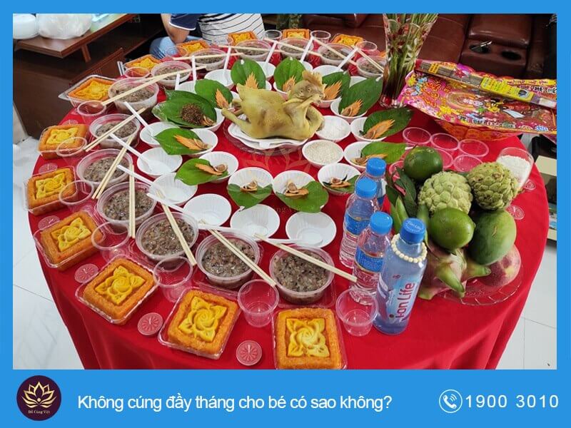 không cúng đầy tháng có sao không - Hình 4