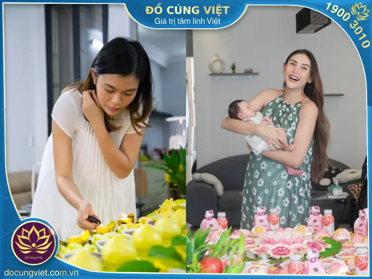 không cúng đầy tháng có sao không