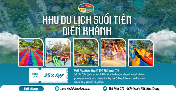 Khu Du Lịch Suối Tiên Diên Khánh: Điểm Đến Lý Tưởng Cho Kỳ Nghỉ Xanh Mát