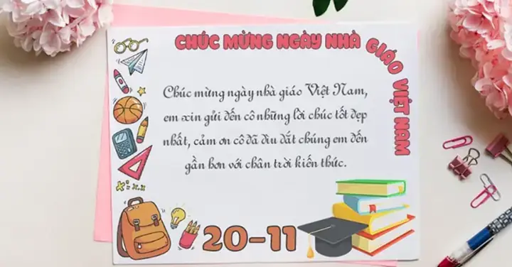 Hướng Dẫn Làm Thiệp 20/11 Đơn Giản, Ý Nghĩa Cho Cô Giáo Hướng Dẫn Làm Thiệp 20/11 Đơn Giản, Ý Nghĩa Cho Cô Giáo