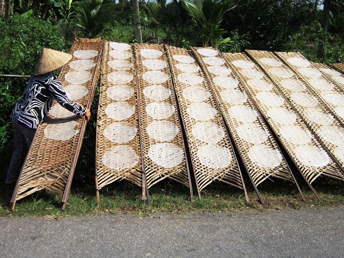 làng nghề bánh tráng túy loan
