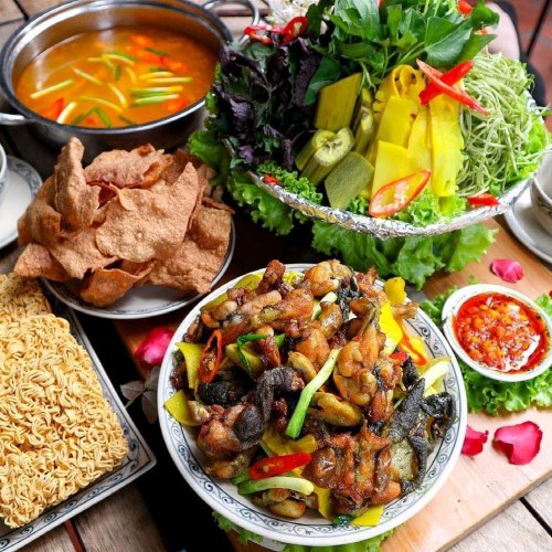 lẩu ếch măng cay hà nội - Hình 4