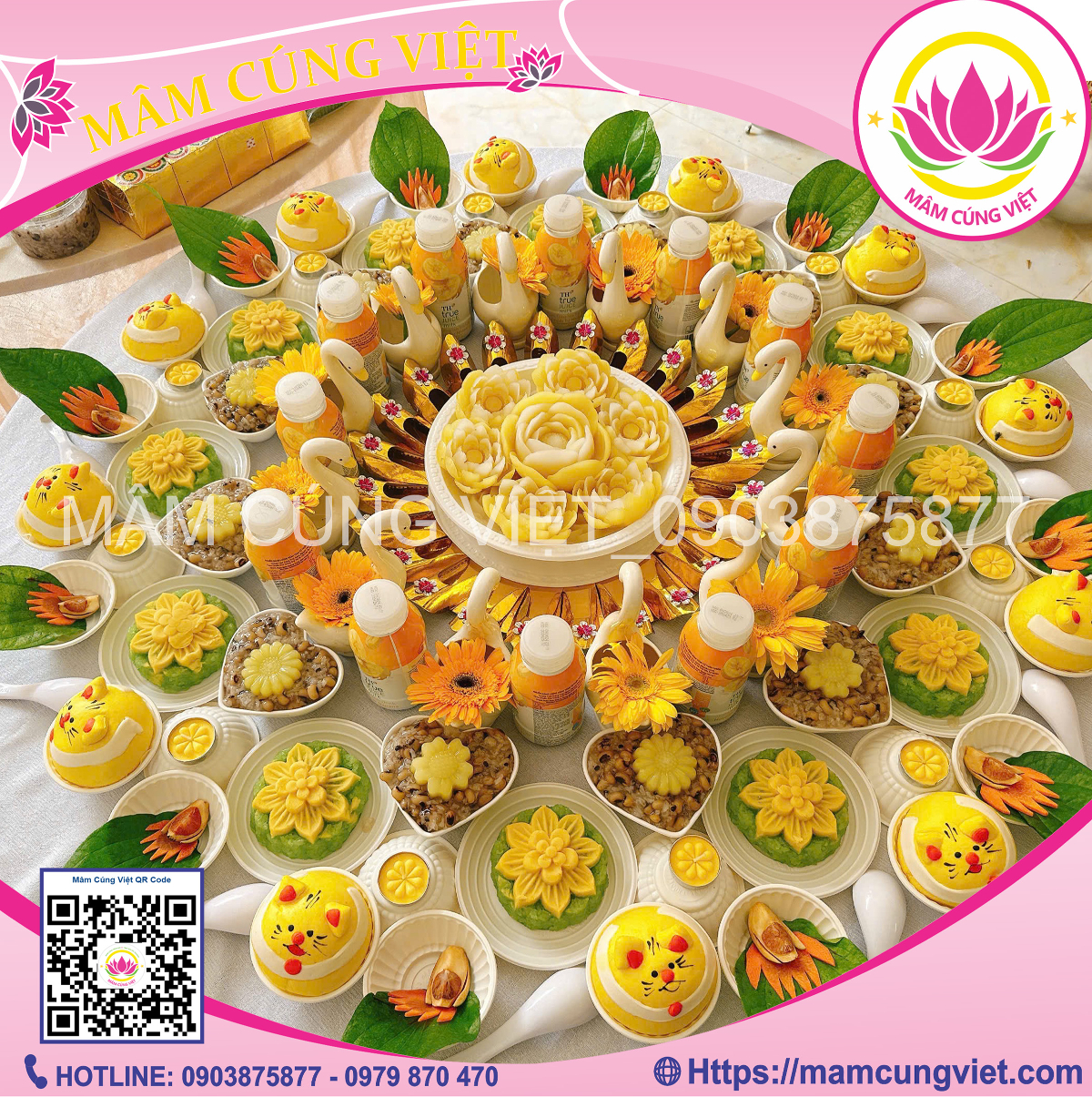 lễ cúng đầy tháng cho be gái miền bắc - Hình 5