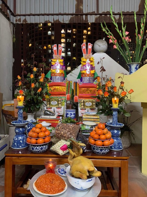 lễ cúng giao thừa