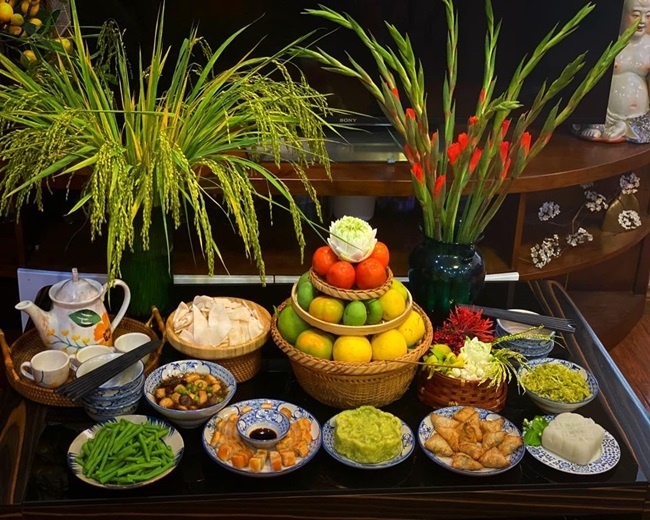 lễ cúng rằm tháng 7 tại nhà
