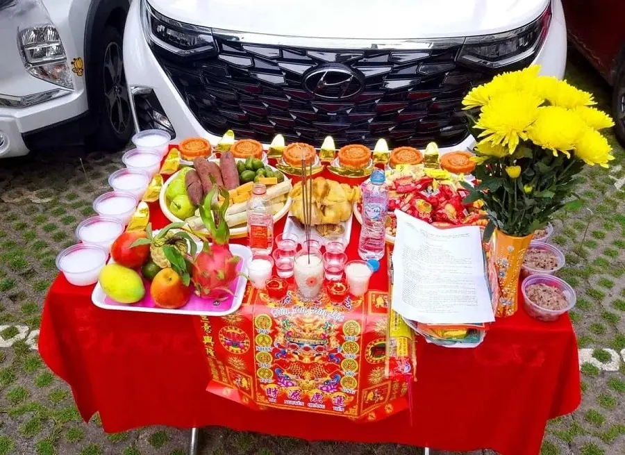 lễ cúng xe - Hình 3